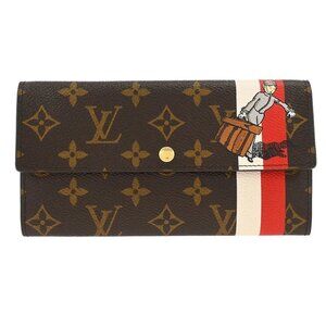 Louis Vuitton Monogram Groom Portefeuille Sarah Wallet